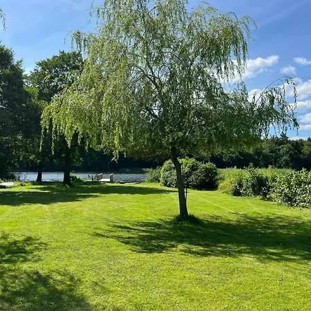 Lakeside House With Private Pier At Ry Molleso Ry