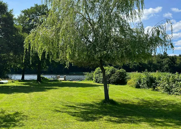 Lakeside House With Private Pier At Ry Molleso Ry